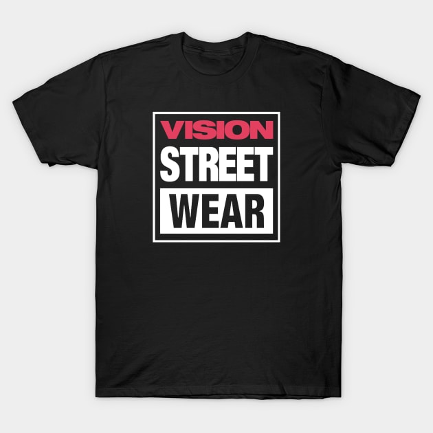 Vision Street Wear 80s Skateboarding Retro 1980s Classic T-Shirt by AJstyles